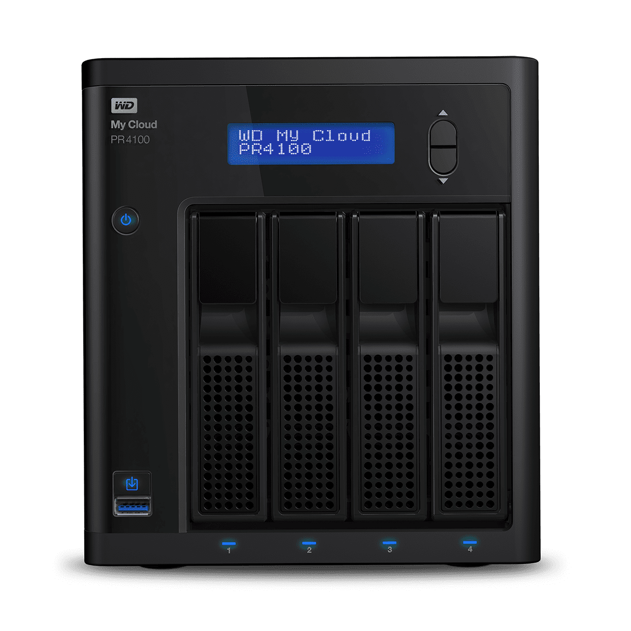 WD My Cloud PR4100 Pro Series 4-bay 16TB NAS - Black