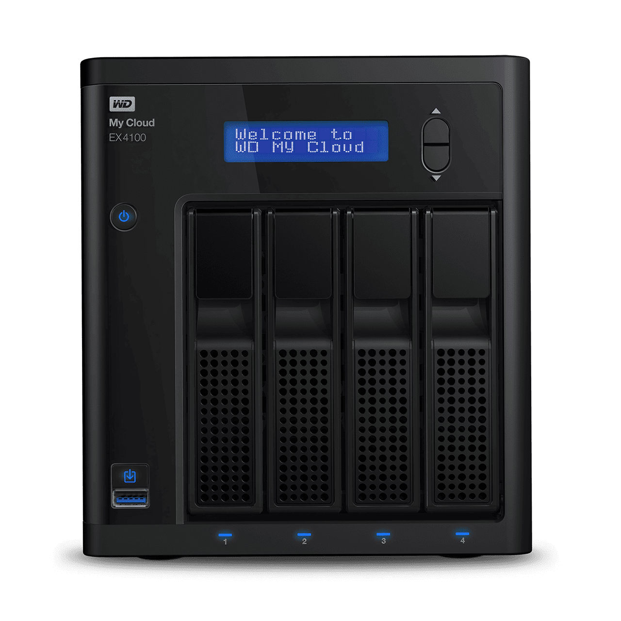 WD My Cloud EX4100 Expert Series 4-Bay 16TB NAS - Black