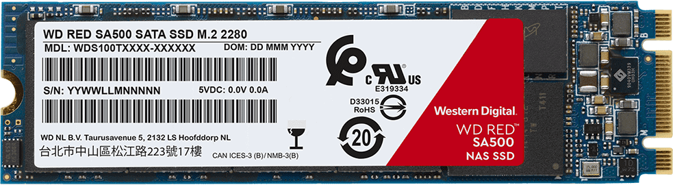 Western Digital｜ウエスタンデジタル WD Red SA500 NAS SATA SSD 2.5