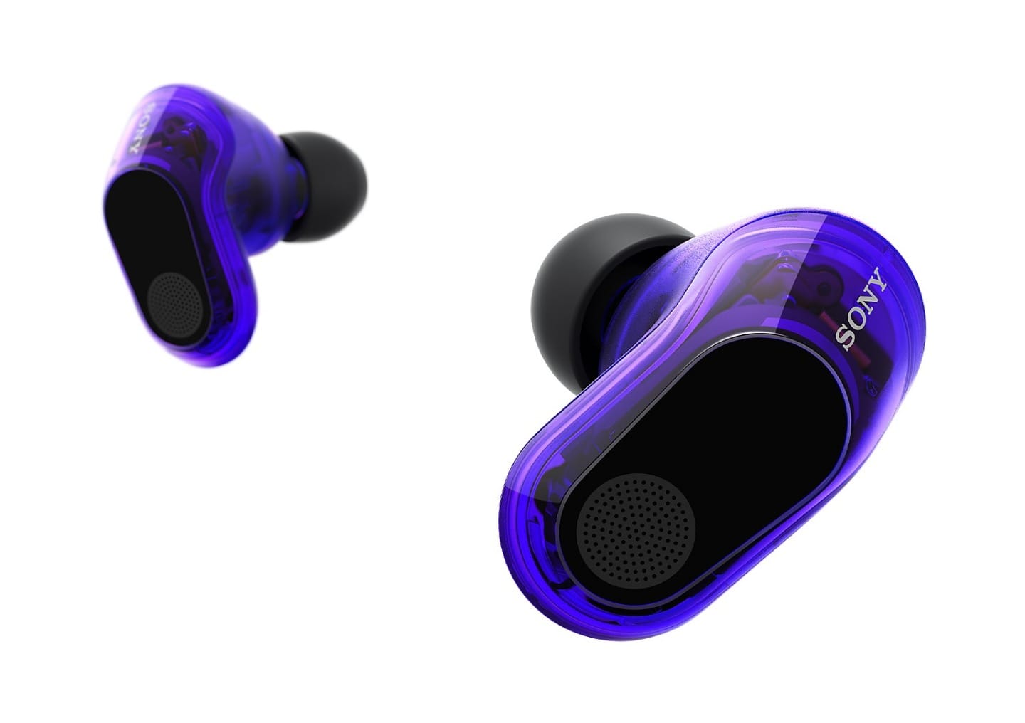 Sony Inzone WFG700NV Truly Wireless Noise Cancelling Earbuds - Glass Purple