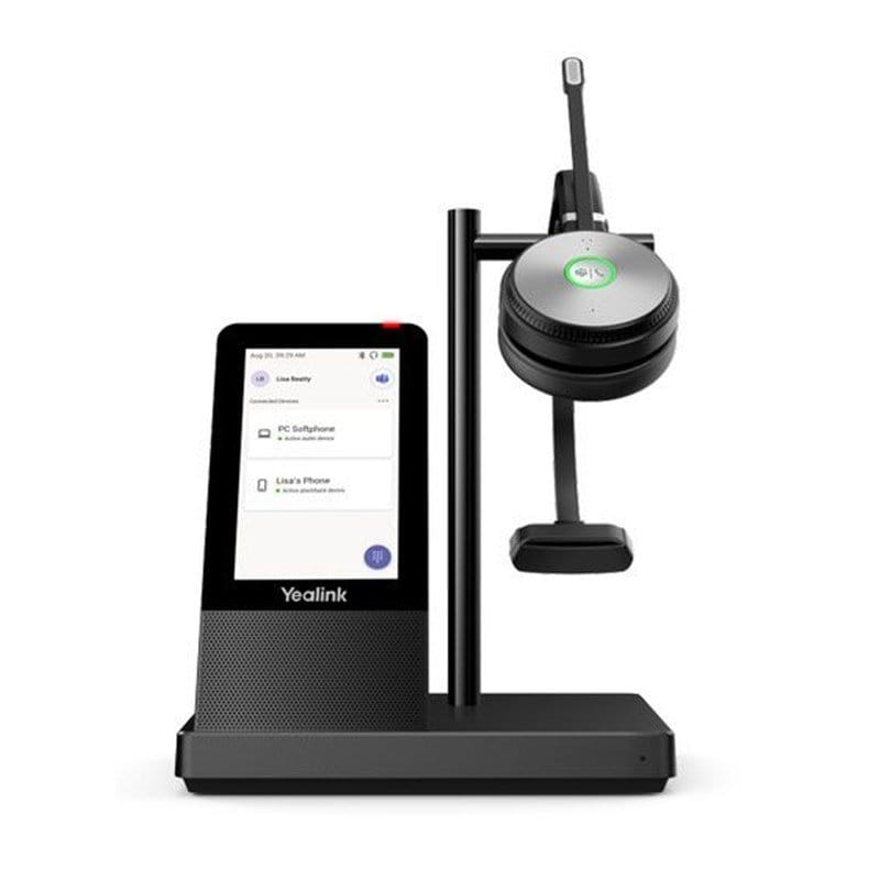 Yealink WH66-Mono-Teams DECT Mono Wireless Headset Solution - Teams Edition