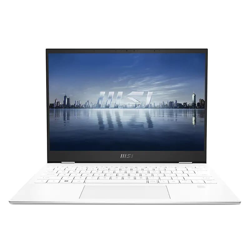MSI Summit E13 Flip Evo A13MT | 13.4" FHD 120Hz Laptop - i7-1360P, Iris Xe, 16GB DDR5, 512GB Gen4 SSD, Windows 11 Pro (Pure White) + Pen
