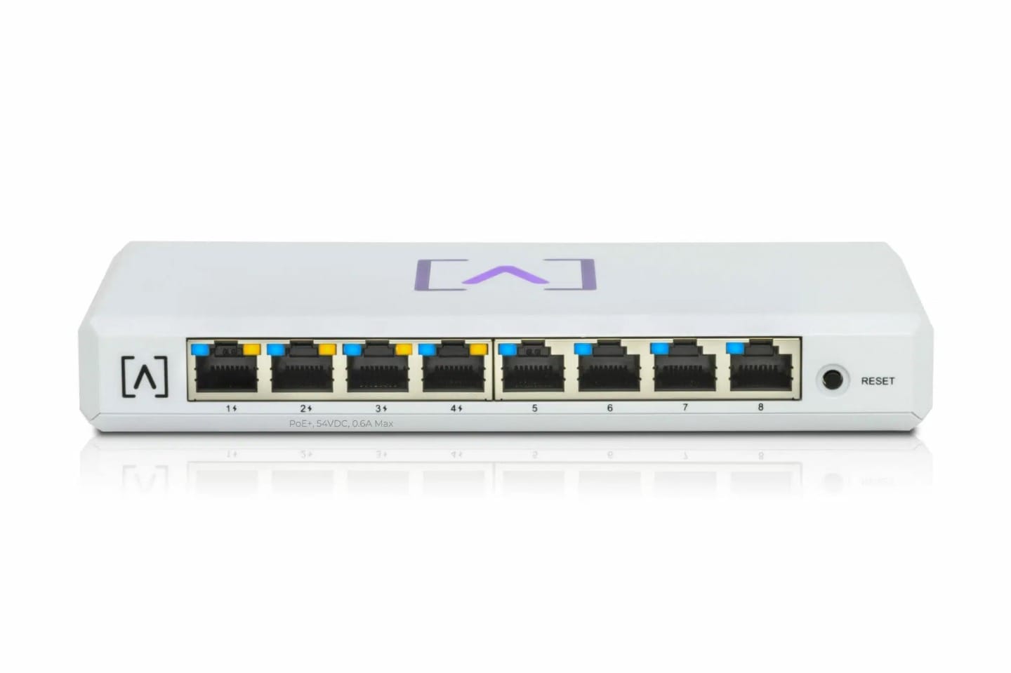 Alta Labs 8-Port Layer 2 60W PoE Enterprise Network Switch