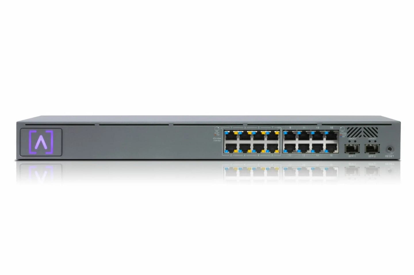Alta Labs 16-Port Layer 2 120W PoE Enterprise Network Switch