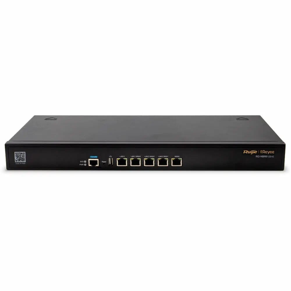 Ruijie RG-NBR6120-E High-performance 200 Users Cloud Managed Security Router