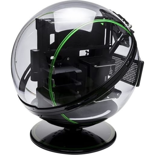 InWin WINBOT E-ATX Full Tower Chassis Black/Green