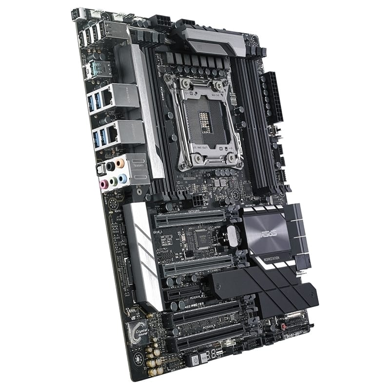 Asus WS C422 PRO/SE LGA2066 ATX Motherboard