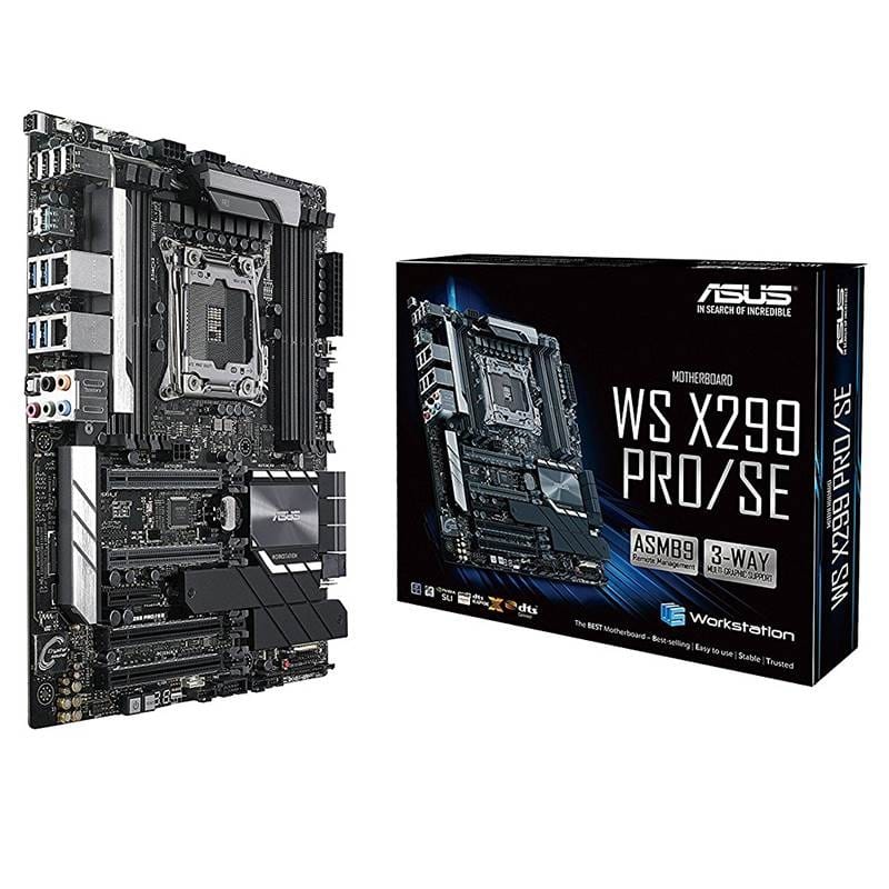 Asus WS X299 PRO/SE LGA2066 ATX Motherboard