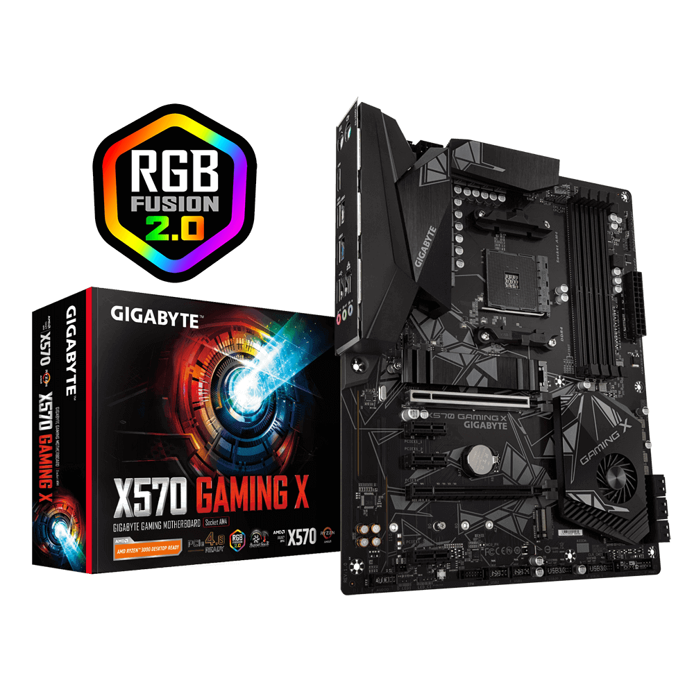 Manufacturer Refurbished Gigabyte X570 GAMING X ATX Motherboard