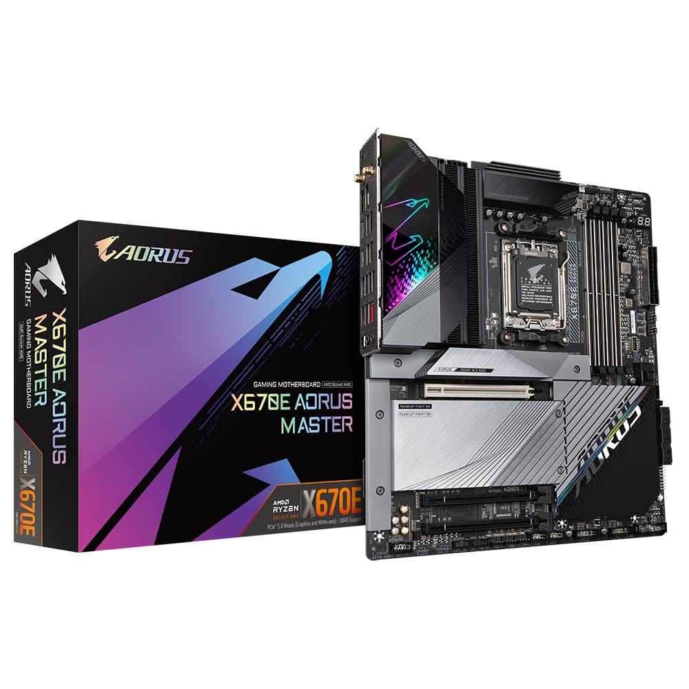 (Ex-Demo) Gigabyte X670E AORUS Master AM5 E-ATX Motherboard