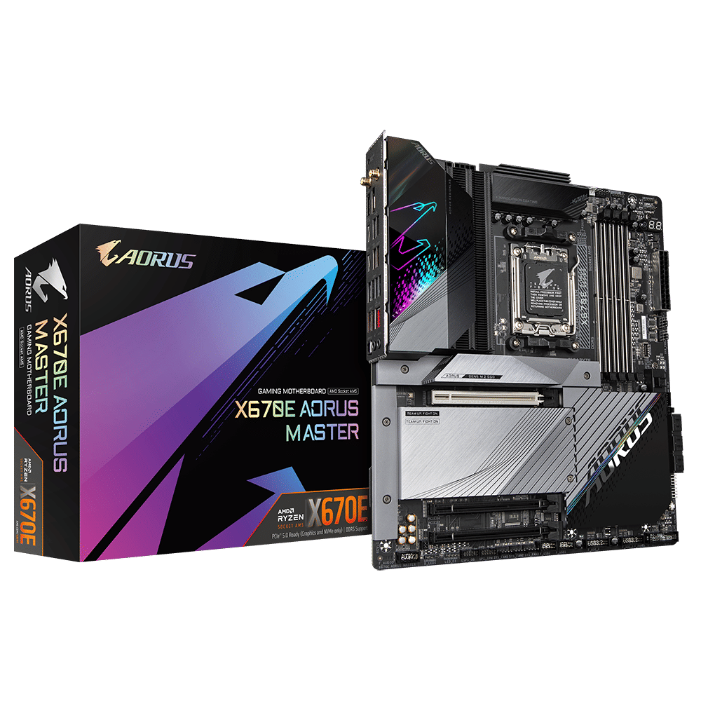 Gigabyte X670E AORUS Master AM5 E-ATX Motherboard