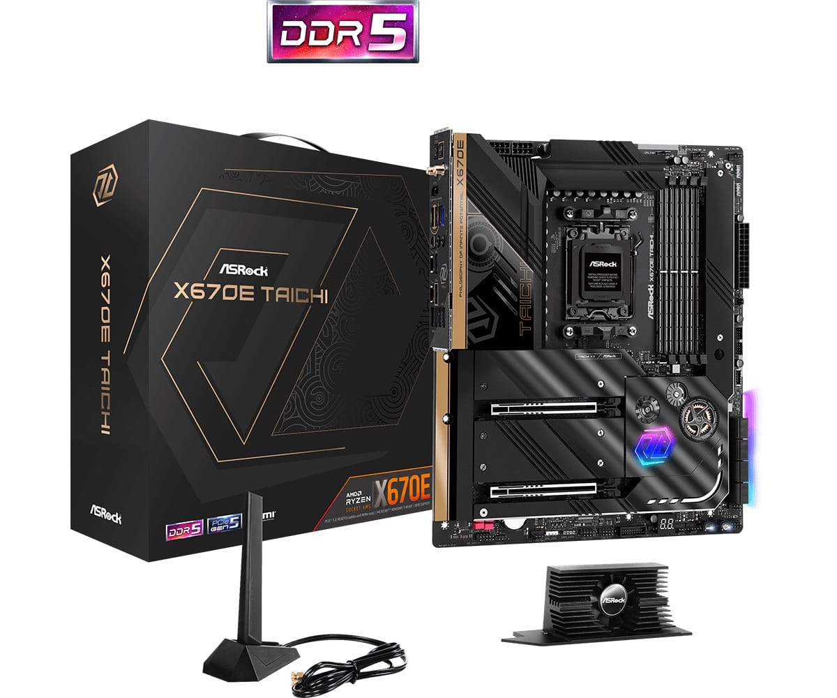 Asrock X670E Taichi AM5 E-ATX Motherboard