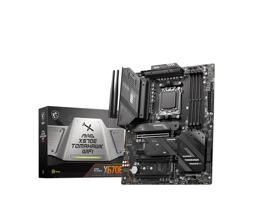 MSI MAG X670E TOMAHAWK WIFI AM5 ATX Motherboard