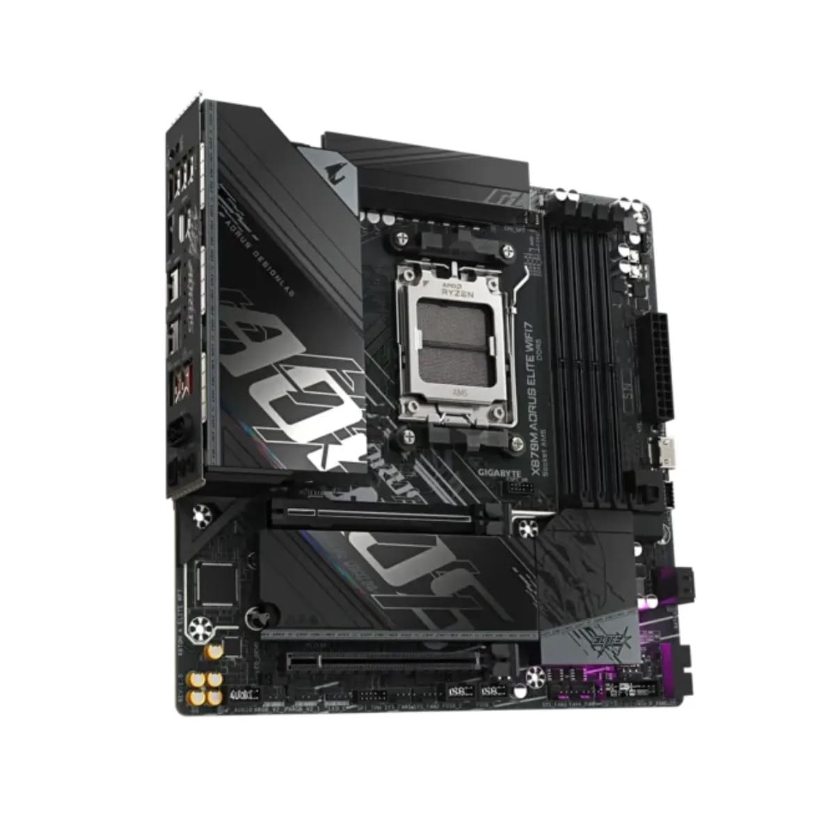 Gigabyte X870M AORUS ELITE WIFI7 AM5 Micro-ATX Motherboard