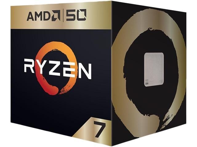 AMD Ryzen 7 2700X CPU 50th Edition