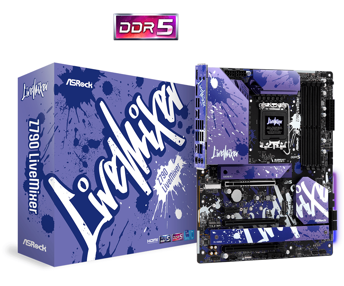 AsRock Z790 LIVEMIXER ATX LGA 1700 Mainboard