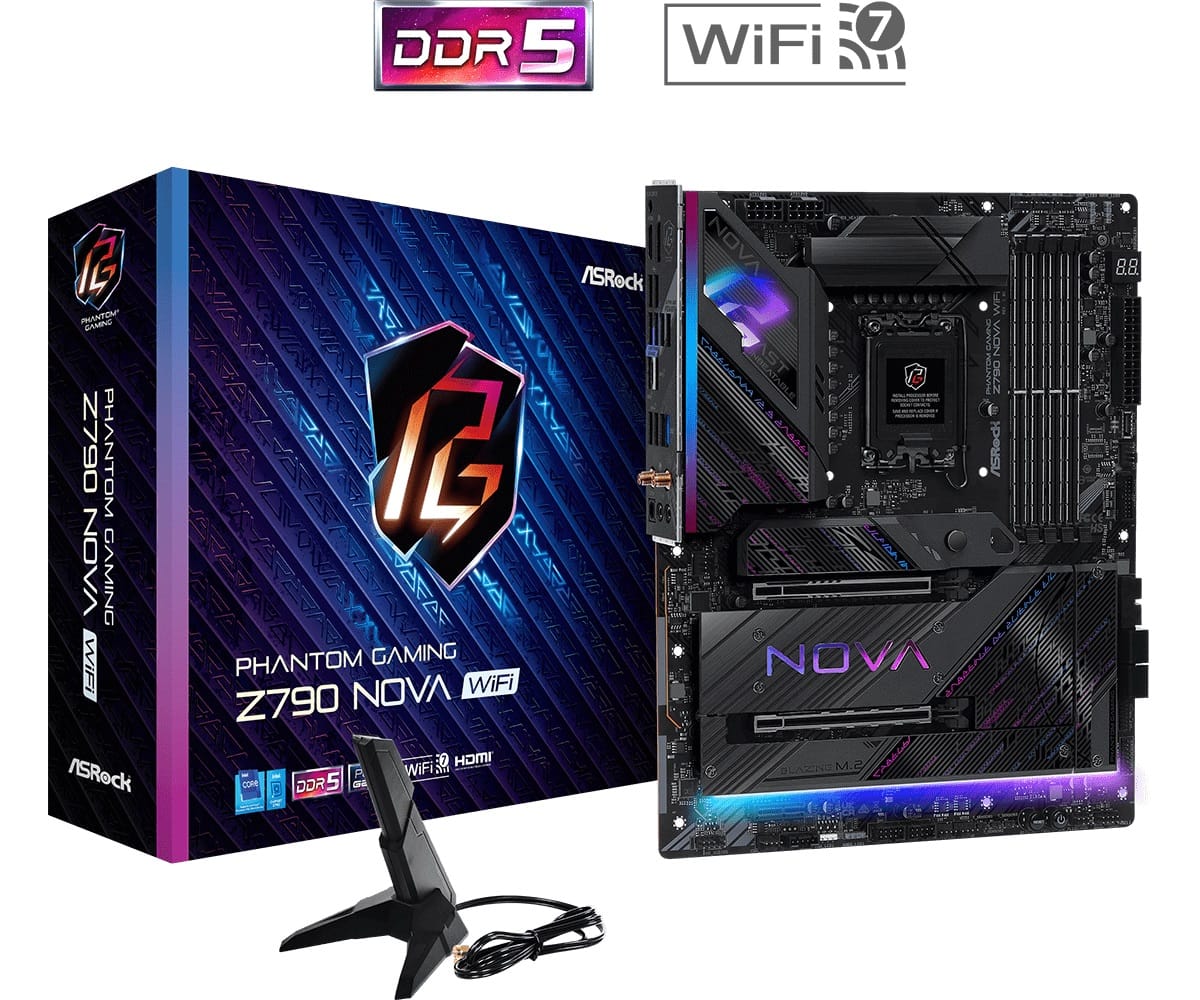 AsRock Z790 Nova WiFi ATX Motherboard