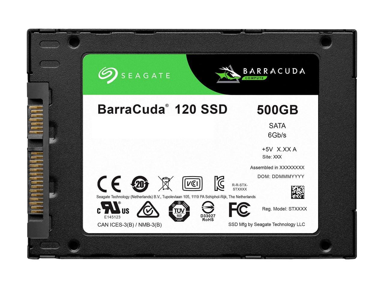 Seagate BarraCuda 120 500GB SATA SSD