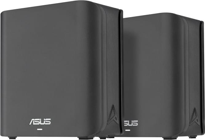 Asus ZenWiFi BD4 BE3600 Mesh WiFi 7 AiMesh Extendable Router 2-Pack - Black
