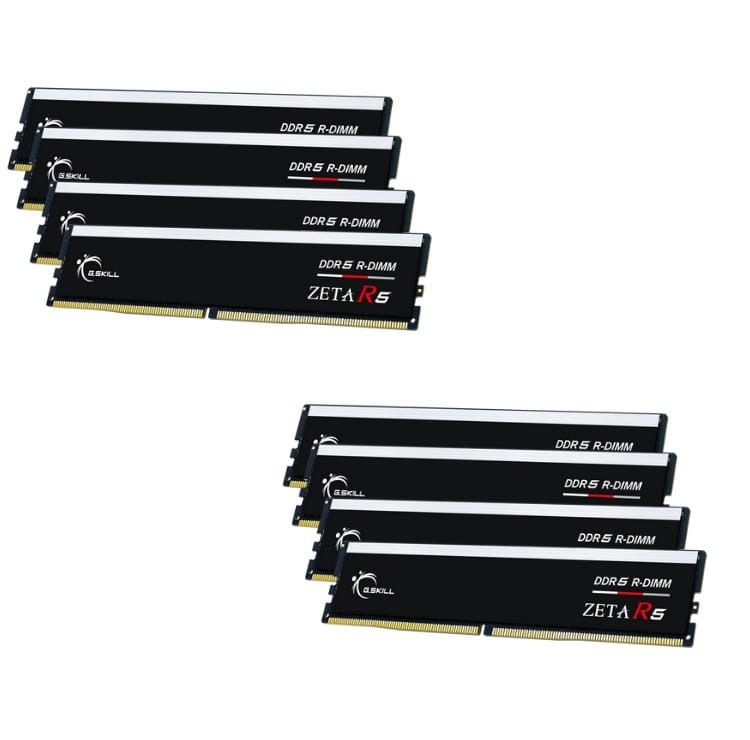 G.Skill Zeta R5 128GB (8x16GB) DDR5-6000 CL36 RDIMM Memory