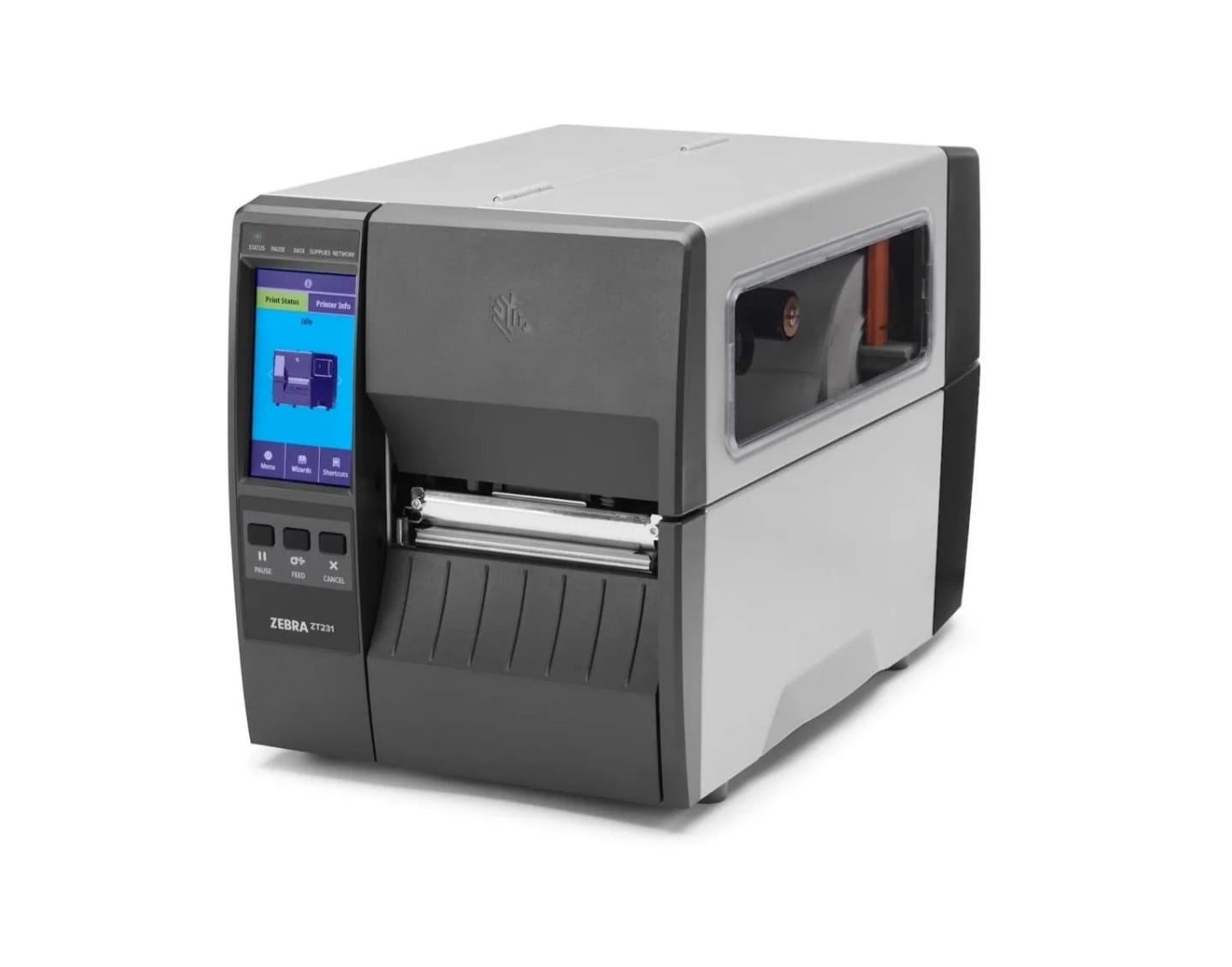 Zebra ZT231 300DPI Thermal Transfer Monochrome Printer - USB/Serial/Ethernet/Bluetooth Low Energy (BTLE)