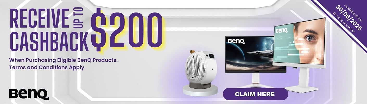 BenQ Cashback Promotion