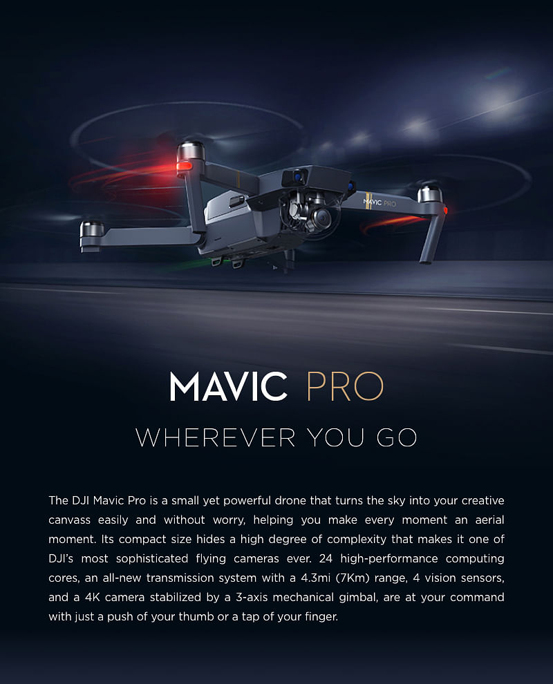 mavic pro drone 4k