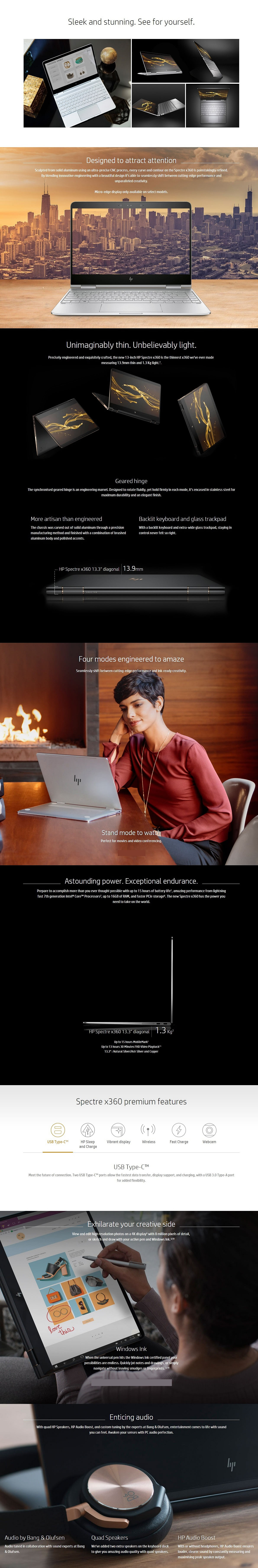 HP Spectre 13-v107TU (Windows10Home/13.3インチ/Core i5-7200U/8GB/256GB SSD/ダークグレーxブロンズゴールド) n5ksbvb Amazon.co.jp: HP Spectre 13-v107TU (Windows10Home/13.3インチ