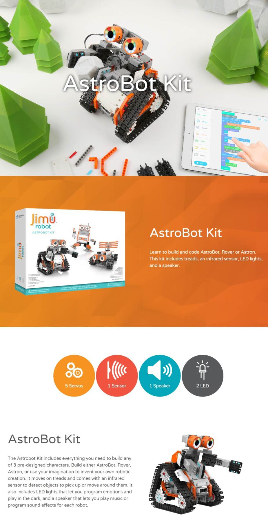 UBTECH Jimu AstroBot Kit