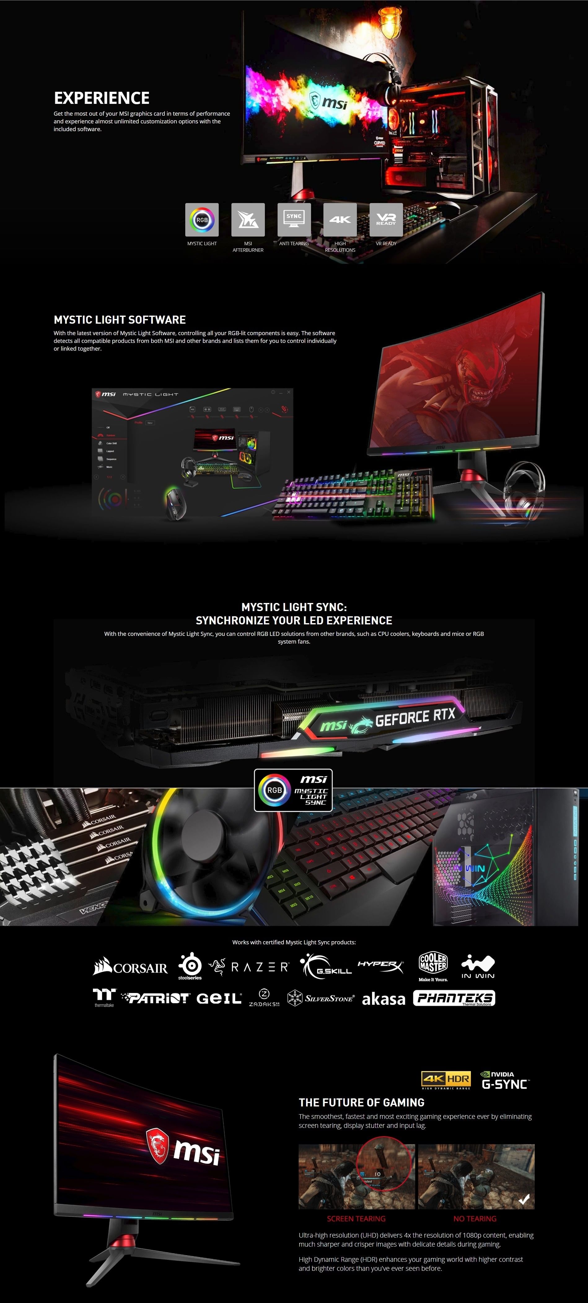 MSI GeForce RTX 2070 Armor 8G OC Graphics Card