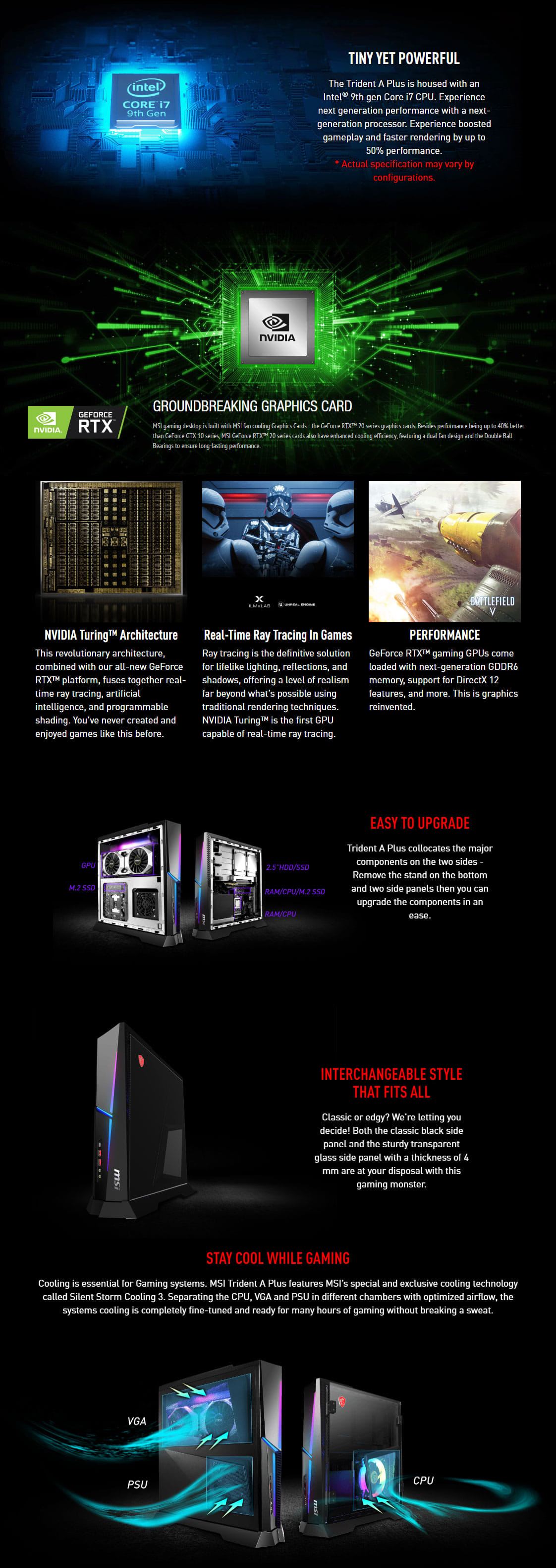 Sata Ssd Msi Trident Ssd Upgrade MSI Trident A Plus I7-9700F, RTX