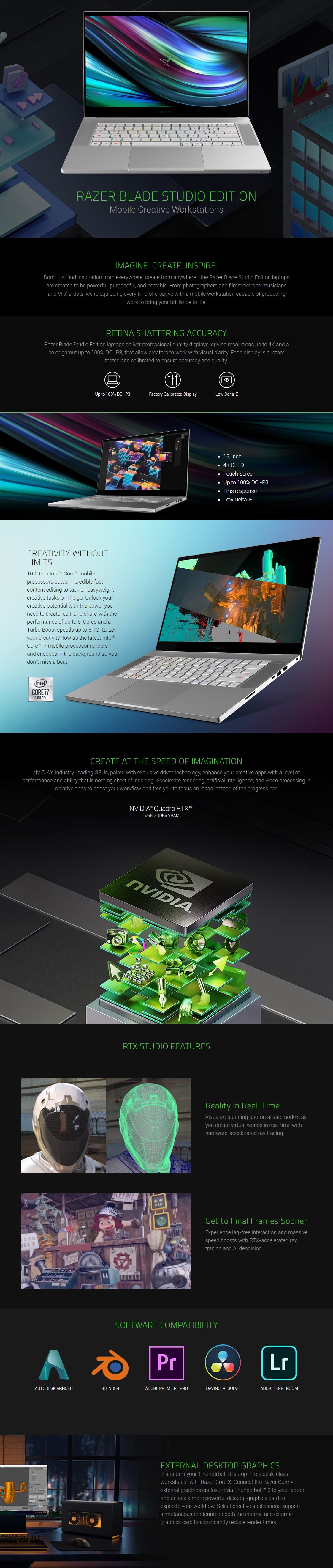 Razer Blade OLED Gaming Laptop, 15.6