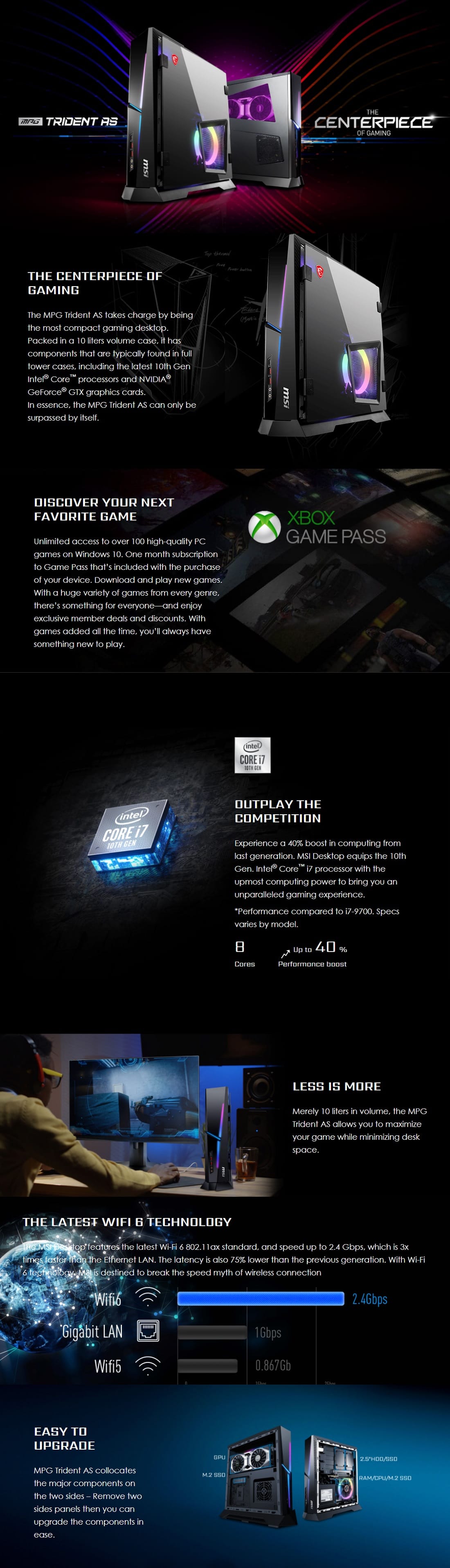 Intel Core I7 Msi Mpg Trident A 10si Buy The MSI MPG Trident 12TC