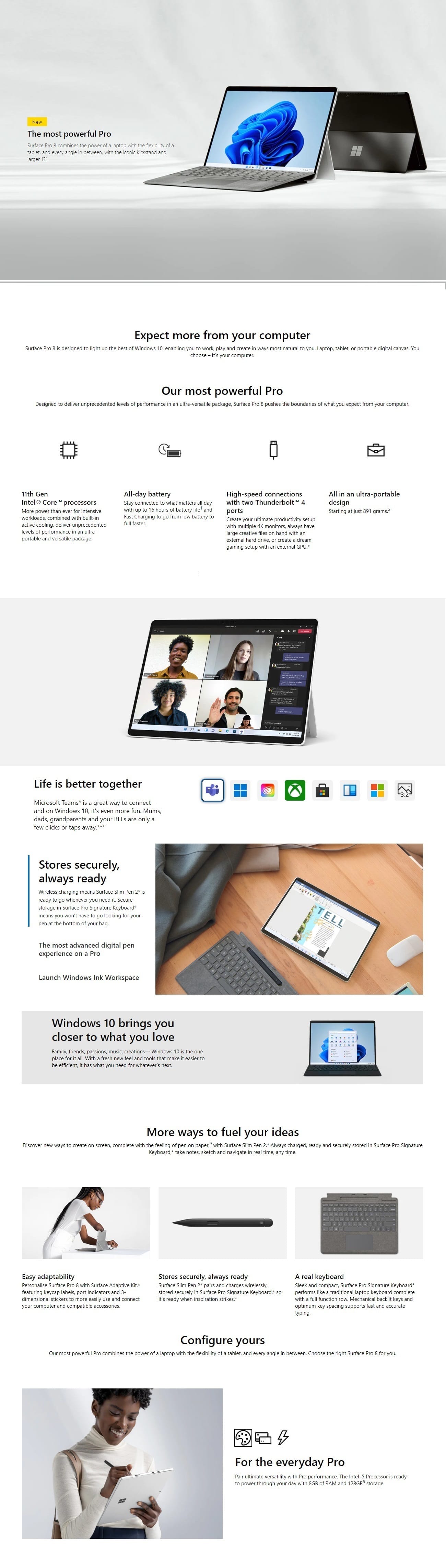 Microsoft Surface Pro 8 13