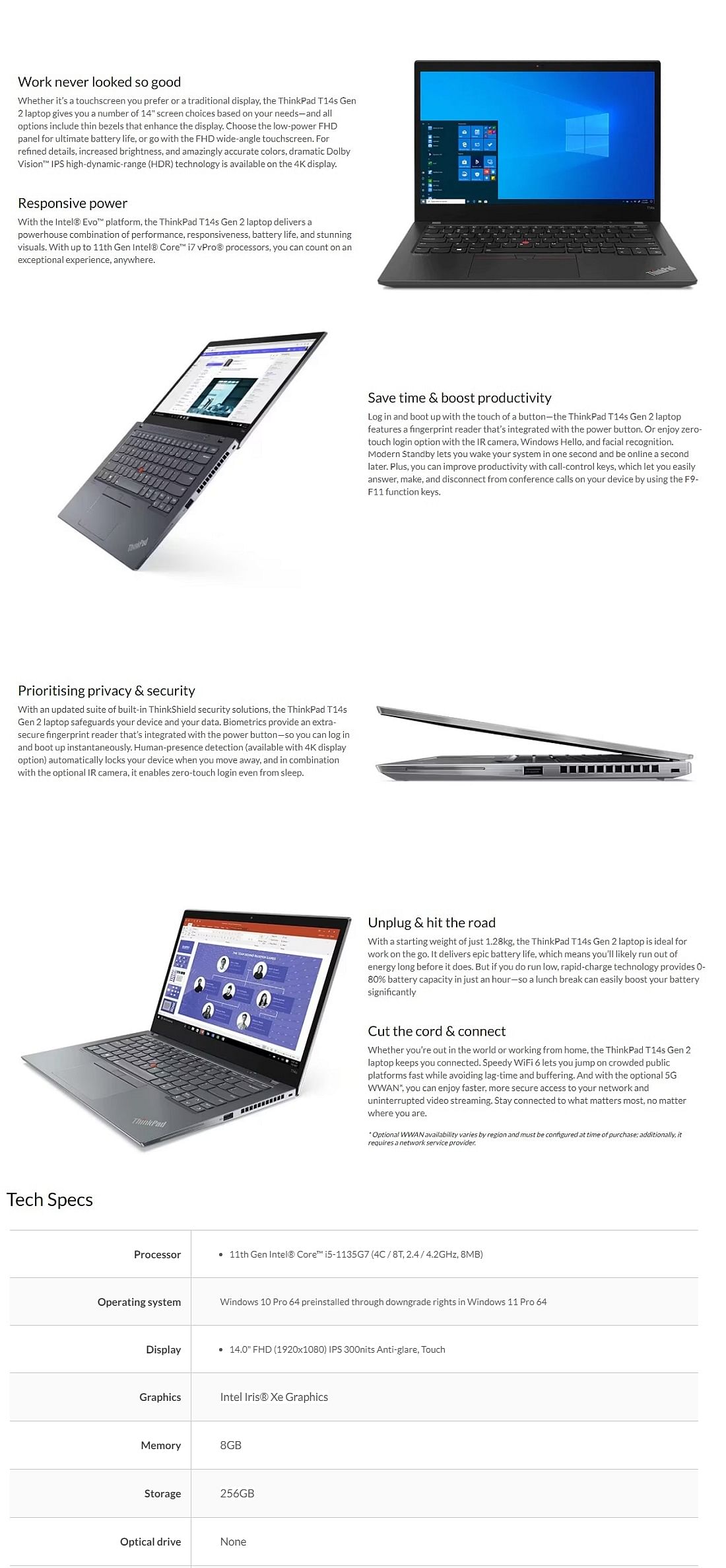 Lenovo ThinkPad T14S Gen 2 14