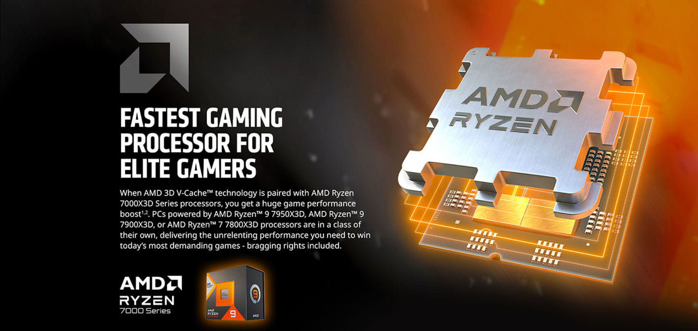 AMD Ryzen 7000X3D CPU Processors