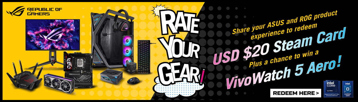 ASUS Rate Your Gear