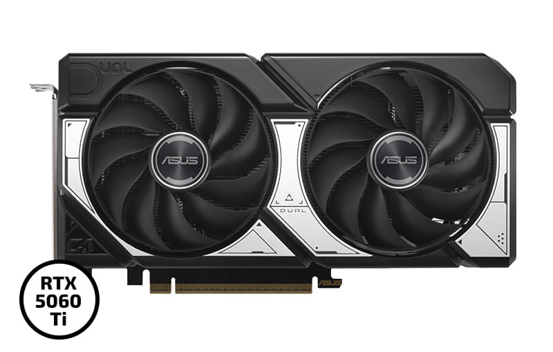 Asus Dual GeForce RTX 5060 Ti 16GB OC Edition Graphics Card