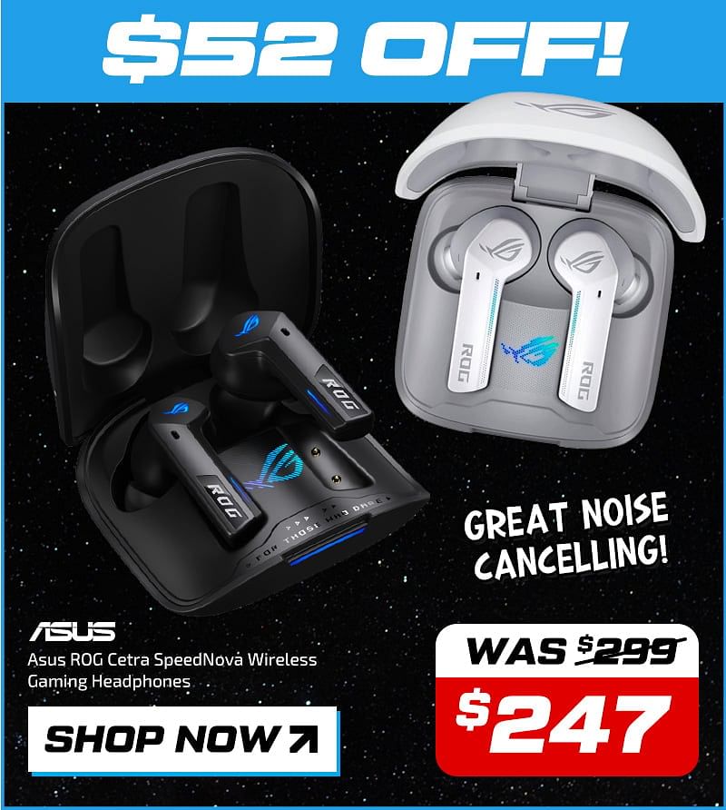 ASUS ROG Cetra SpeedNova Wireless Earbuds