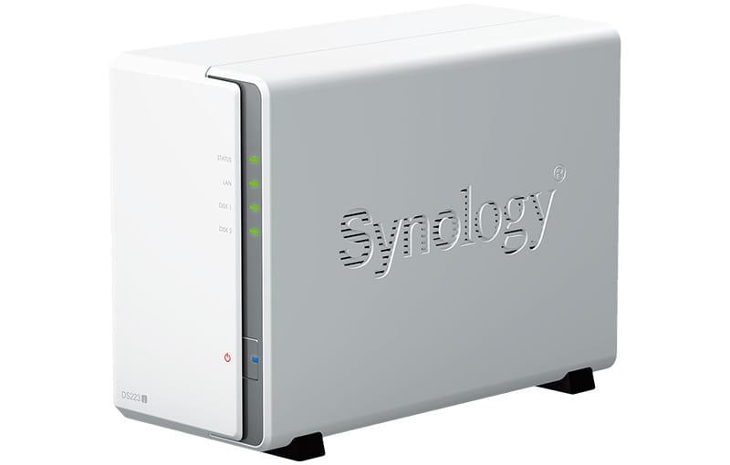Synology DiskStation DS223j 2-Bay Diskless NAS RTD1619B 1GB