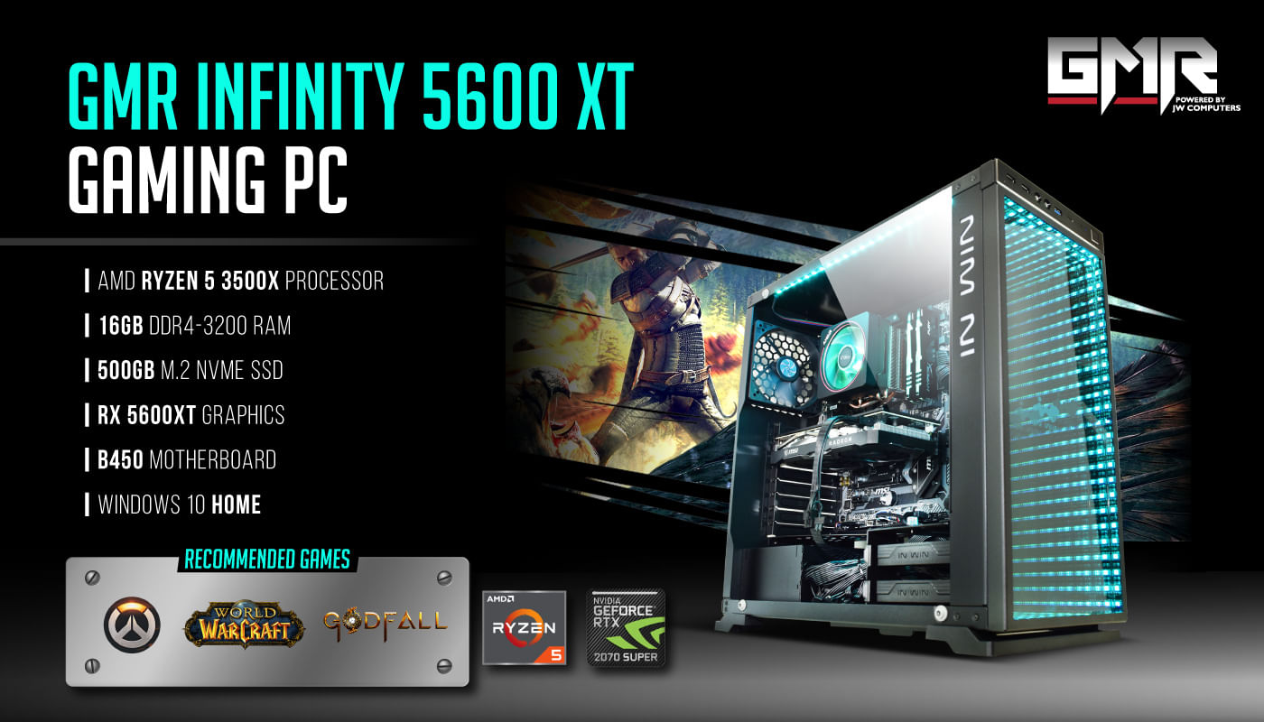 Gaming Pc Ryzen 3500x And Rtx 2060 Jual PC GAMING RYZEN 3500X (RTX