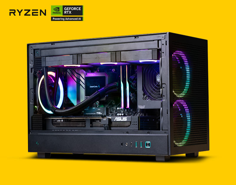 GMR Reaper 5070Ti Gaming PC - (Ryzen 7 7800X3D | 32GB RAM | RTX 5070 Ti 16G | 2TB NVMe SSD | 850W | Windows 11) Powered by ASUS