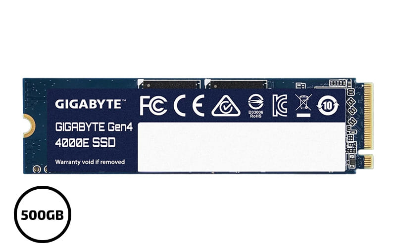 Gigabyte Gen4 4000E 500GB M.2 PCIe4x4 NVMe 1.4 SSD