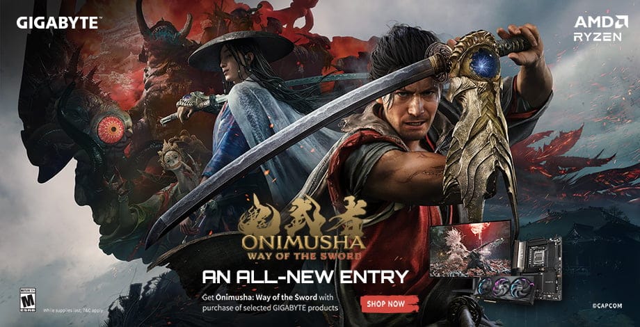 Gigabyte Onimusha Promotion