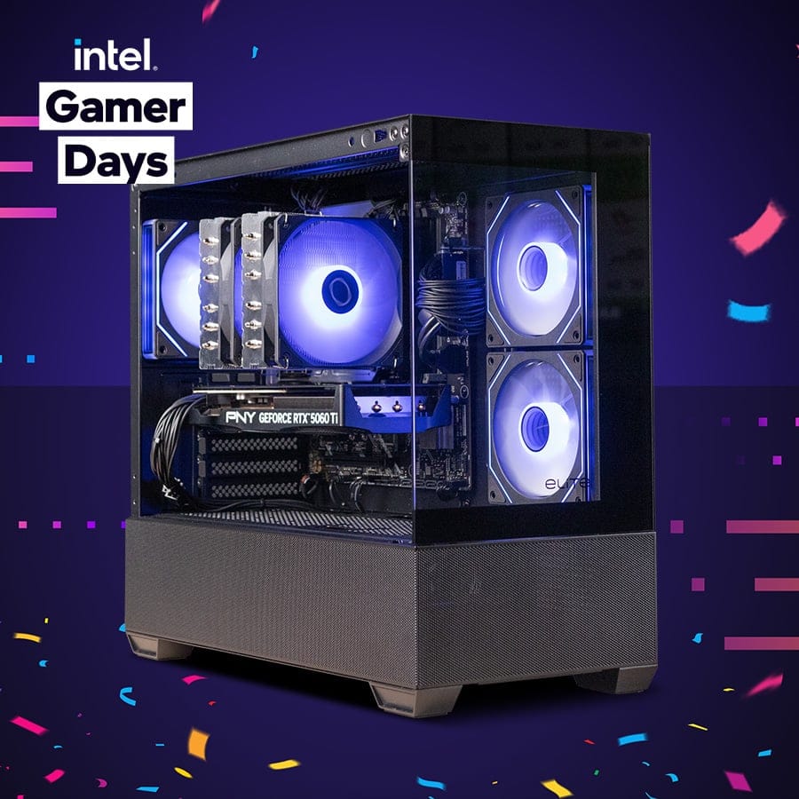 GMR Fusion 5060Ti Gaming PC - (Intel Core Ultra 7 270K Plus | 16GB RAM | RTX 5060 Ti 16G | 1TB NVMe SSD | 750W Gold| Windows 11)
