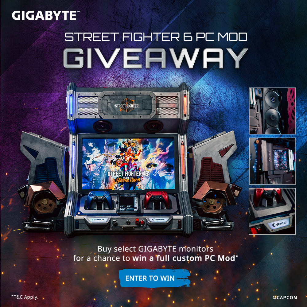 GIGABYTE x Street Fighter 6 PC Mod