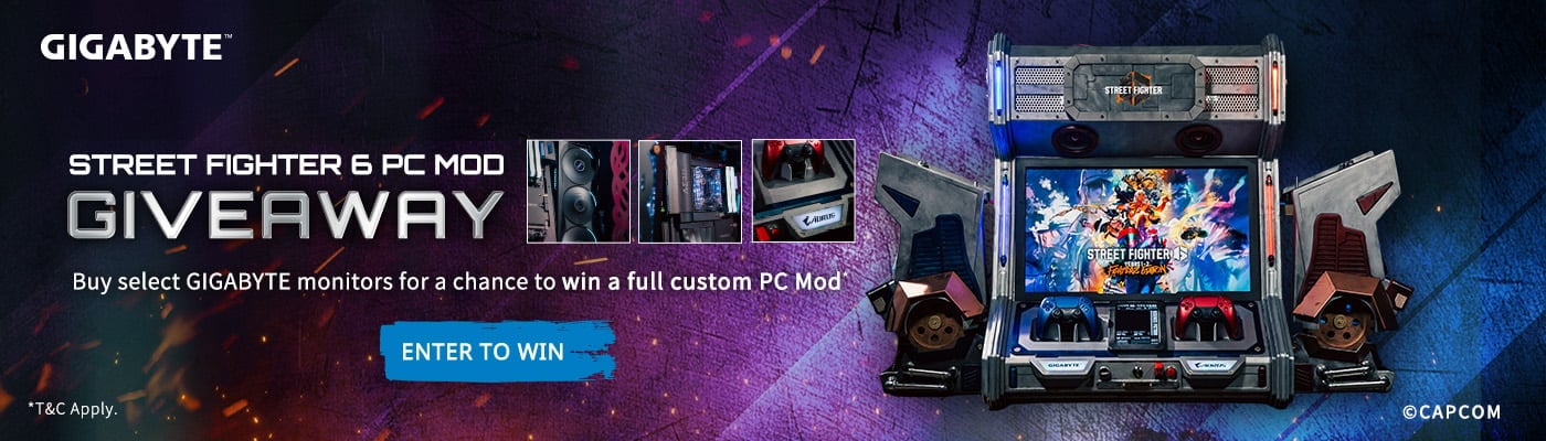 GIGABYTE x Street Fighter 6 PC Mod