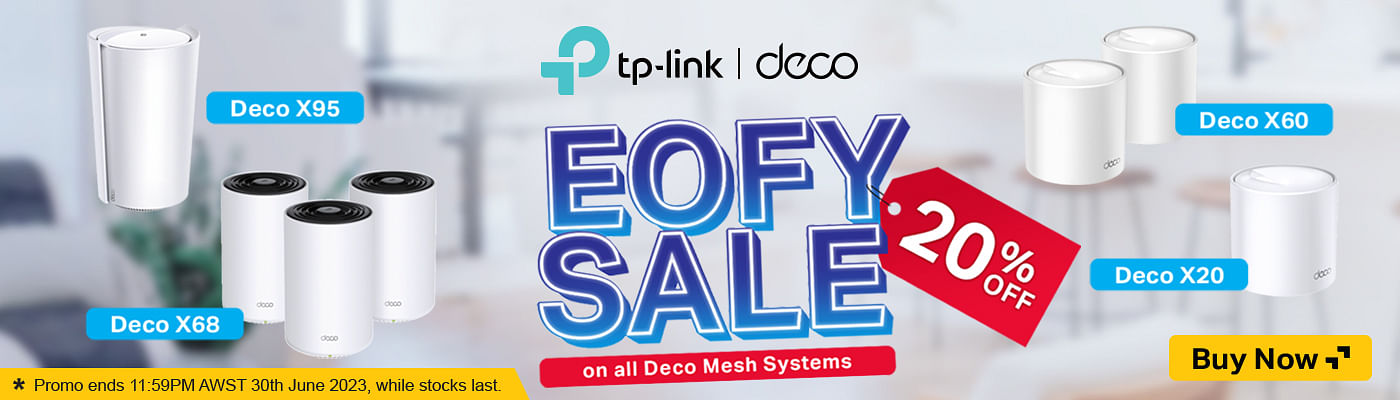 TP-Link Deco Scan Back Sale
