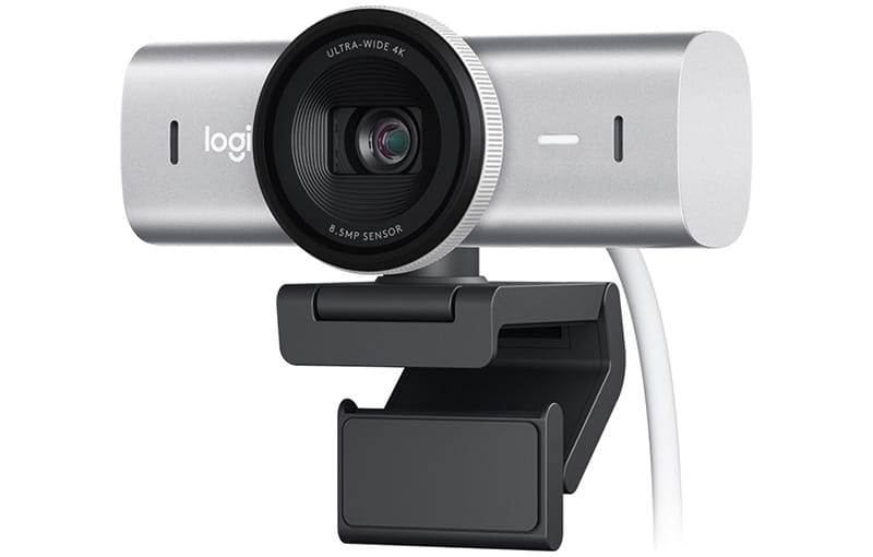 Logitech MX BRIO 4k Ultra HD Webcam - Pale Gray