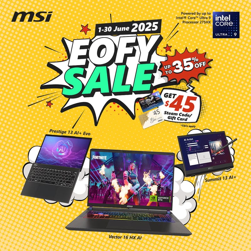 MSI EOFY Promotion